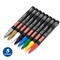 Permanent Oil-Based Paint Markers, Expert of Rock Painting, 8 Colors. Permanent Ink & Waterproof, Works on Rock, Wood, Glass, Metal, Ceramic and more (8 Regular Colors Fine Point)